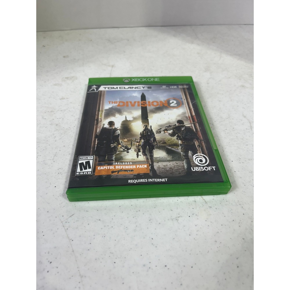 Tom Clancy's The Division 2 Xbox One Ubisoft Video Game 4K HDR 2019